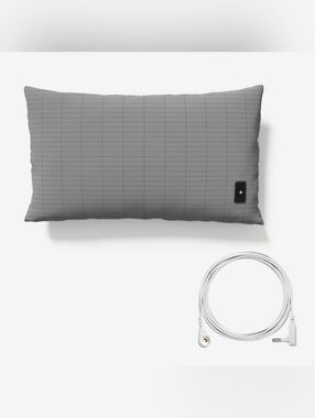 The Grounding Company Gray Queen Pillowcase